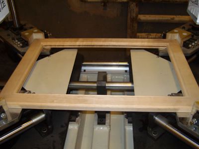 Prensa para marcos de madera